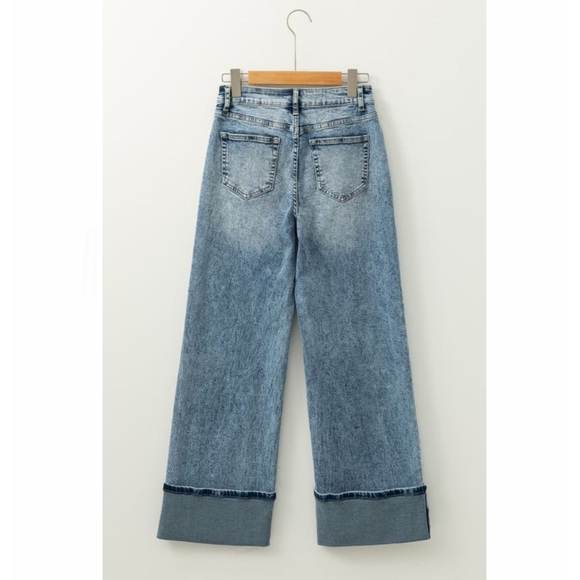 Myosotis High Rise Cuffed Jeans - Picture 7 of 16